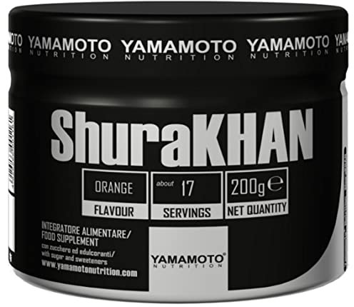 Yamamoto ShuraKHAN 200 gr - aminoacidi preworkout, gusto Orange