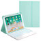 Chstls Keyboard Case for Xiaomi Pad 5 2021 11 Inch, Smart Folio Cover with Pencil Holder, Detachable Wireless Bluetooth Backlit Keyboard Case with Touchpad for Xiaomi Pad 5 Pro 11 5G 2021 - LightGreen