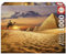 Educa - Puzzle 1000 Teile für Erwachsene | Wüste im Sonnenuntergang, 1000 Teile Puzzle für Erwachsene und Kinder ab 14 Jahren, Ägypten, Pyramiden (19643)