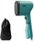 Pure Pop Slim Handheld Clothes Steamer, No Ironing Board Needed, Ready to Use in 15 Seconds, 70ml Detachable Water Tank, Travel Iron, Garment Steamer, Green, DT2024