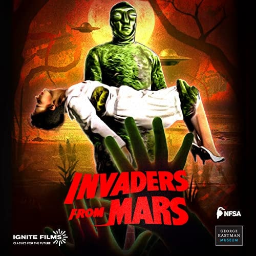 Invaders from Mars Blu-ray – Brand New Blu-ray HD Version – Sci-fi Original American Movie from 1953 – Great Gift Idea for Movie & Collection Lovers