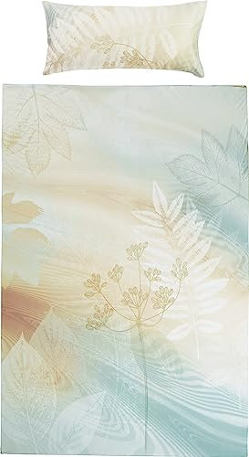 Erwin Müller Bettwäsche Interlock-Jersey braun-grau Größe 1x 155x220 cm + 1x 40x80 cm