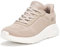 Skechers Damen Bobs Squad Chaos Sneaker, Taupe, 39 EU