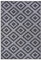 Teppich Boss - Wendeteppich Malta Schwarz Silber Indoor & Outdoor, Größe:200x290 cm