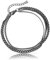 Made by Nami Mehrreihiges Armband Herren Schwarz Männer Schmuck Wasserfest 18 cm + 5 cm Länge
