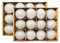 Pack de 24 Velas Flotantes Decorativas - Ideal para Bodas, Fiestas de Piscina y Decoración Navideña, 4 Horas de Duración, Sin Perfume, Fabricación Europea, 45mm - Crema