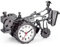 Lpitoy Réveil Modèle Tracteur Agricole Miniature, Nouveauté Vintage, Horloge De Collection De Bureau, Ornements De Bureau Nostalgiques