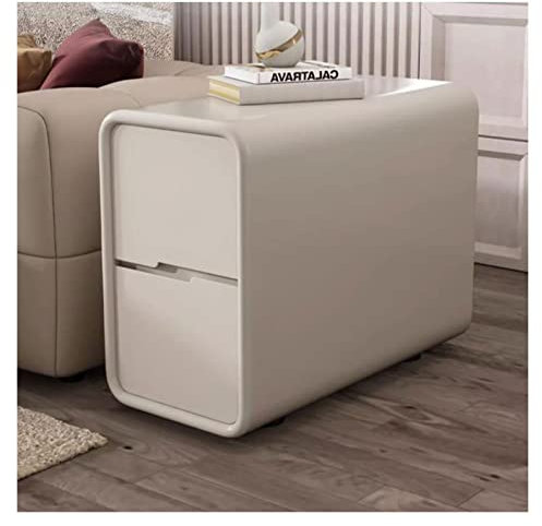 Kleiner Teetisch Beistelltisch, Sofa-Beistelltisch, Schrank, schmaler Beistelltisch mit Schubladen for kleine Räume, Akzent-Nachttisch, Couchtisch for Wohnzimmer, Schlafzimmer, Heimaufbewahrung Beiste