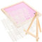 KALLORY 1 Satz Briefbrett aus Filz Tischplatten aus Filz Brieftafeln selber machen message board Buchstabenbrett für Nachrichten Haushalt Filzplatte DIY Massagebrett gefühlt Rosa
