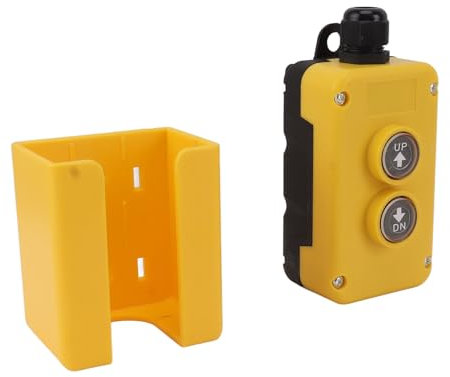 Tempo à la TéléCommande 12v DC 4 Fil 3 Fil Contrut de Commande de Haut en Bas pour la Plate-forme de Levage de Grue en Plastique Métallique en Plastique 5,5 X 2,5 X 2,1 Pouces