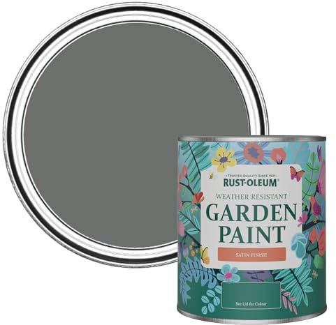 Rust-Oleum Mould Resistant Garden Paint in Satin Finish - Ouseburn 750ml
