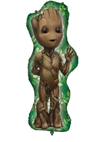 Avengers Baby Groot Shaped Foil Balloon