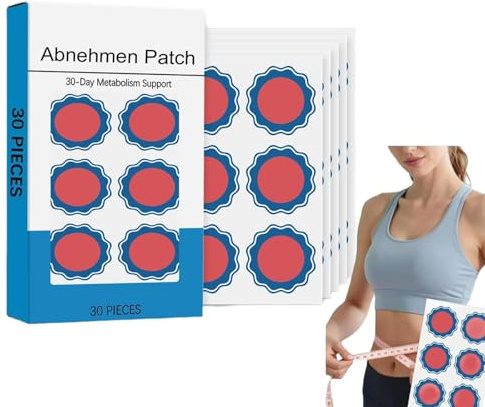 2026 30 Pièces Patch Minceur Naturels à Base de Plantes, Metabalance Patch pour Soutenir l’Équilibre du Métabolisme, Patch Minceur Doux pour Hommes et Femmes