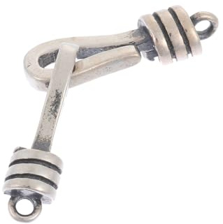 GATHINESS Jewelry Making Clasps Silver Clasp Hook for Elastic String DIY Bracelet and Necklace Craft Supplies for Friendship and Handmade Projects