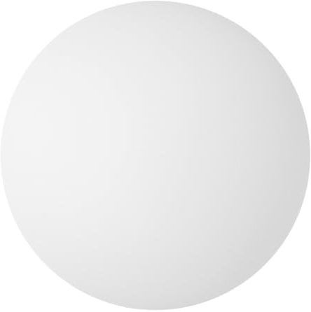 Milchweißer Glas Kugel Lampenschirm als Ersatz für Pendelleuchten | Runde Form aus Glas, Milchweiße Ausführung, Sanfte Lichtstreuung, Einfache Montage, Stilvolle Optik