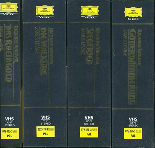Richard Wagner - Der Ring des Nibelungen 1-4 [VHS]