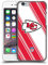 Head Case Designs Offizielle NFL Streifen Kansas City Chiefs Artwork Harte Rueckseiten Handyhülle Hülle Huelle kompatibel mit Apple iPhone 6 / iPhone 6s