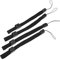 4x Handschlaufe Trageband Handgelenk Armband für Fernbedienung Game-Controller, 16 cm, Schwarz