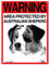 Lovelytiles Australian Sheperd Targa ATTENTI al Cane Cartello Warning Area Protected BY