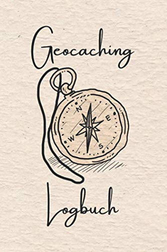 Geocaching Logbuch: Mini Notizbuch und Logbuch für Geocacher - Geocaching Zubehör und Ausrüstung Nano - Buch für 100 Eintragungen - Seiten Ausschneidbar - Geocach Log