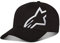 Alpinestars, Corp Snap 2, Baseball Kappe, Schwarz-Weiss, Os, Mann Einheitsgröße