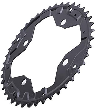 CHICIRIS Plato Ancho Estrecho 32T 42T 44T, Bicicletas de Carretera MTB 104BCD Plato Hueco de manivela Reparación de Platos y bielas Piezas de Corte de Dientes(42T （Grande)