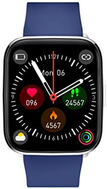 Radiant - Golden Gate-Kollektion - Smartwatch mit Pulsmesser, Blutdruckmessgerät, Schlafmonitor und digitaler Aktivitätsarmbandfunktion. Für Männer und Frauen. Kompatibel mit Android iOS.