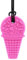 ARK® Kauhalskette in verschiedenen Stärken und Formen mit einstellbarer Abreißleine und ATC Pflegeanleitung - Sensory Halskette, Beißblock, Kauen, Zahnen, Autismus (Eiswaffel, fest pink)