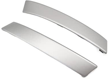 HCGLED Etsuhiro For N&issan For Qashqai J10 2007 2008 2009 2010 2011 2012 2013 2014 2015 Front Inside Interior Door Handles Trim Cover (Color : Silver, Size : Set)