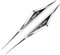 2PCS Auto Metall Logo Embleme Seitenmesser Aufkleber, Für Opel Life Adam Karl Corsa Tigra Chevette Olympia Kadett Ampera Zafira Abzeichen Stickers Decals Car Dekorative Zubehör