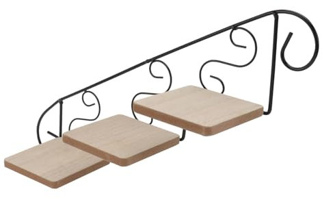 Sosoport 1Stk Blumenständer zum Aufhängen an der Wand Blumenregal für zu Hause Fotorahmen Regal Töpfe für Pflanzen Wandregal Blumentopfständer Wand Dekoration Anlage Lagerregal Wandschmuck