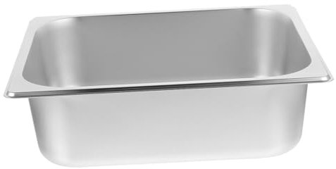 Buffetpfanne aus Edelstahl, Große Rechteckige Servierwanne für Buffets