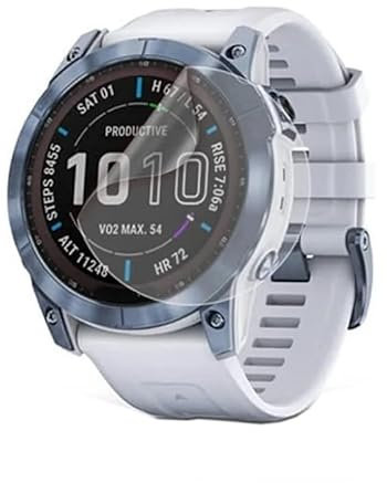 Snailcanfly Pellicola idrogel 5pcs per Garmin fēnix 7/7 Solar/7 Sapphire Solar Smart Watch Trasparente TPU Pellicola Protettiva Schermo Touch Sensibile, HD Clear, Ultra Sottile, Auto Guarigione