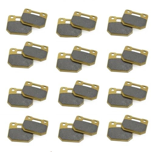 Scheibenbremsbeläge Für 82mm Radialmontage Für RPM Bremssattel Pad Motorradscheiben-Bremsbeläge Feststellbremse (Color : 12 pair)