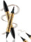 3D Microblading Augenbrauenstift mit 4 Gabelspitzen, 2in1 Magischer Augenbrauenstift Wasserdichter, 2024 Neuer Dual-Ended Eyebrow Pencil & Eyeliner, Langlebig & Wischfest & Natürlicher (Hellbraun)