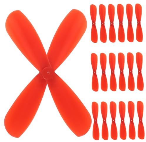 JOINPAYA 10paare Zweiflügeliger Propeller aus Kunststoff für Spielzeugflugzeuge als Flugzeugteile und Zubehör Spielzeugflugzeugpropeller