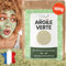 Grüner Tonpulver 100 g – Gesichtsmaske gegen Akne – natürliche Gesichtspflege – Montmorillonite Surfine – reinigende Gesichtsmaske für Herren und Damen