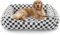 FURTIME Hundebett Grosse Hunde, rutschfest Hundebetten, Waschbares Hundekorb, Anti-Angst Plüsch-Hundekörbchen, Geeignet für große Labrador Retriever, Deutscher Schäferhund, 89×63×23 cm