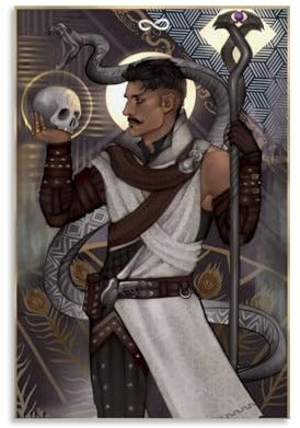 Dragon Age Inquisition Dorian Art Poster Poster Dekorative Malerei Leinwand Wandkunst Wohnzimmer Poster Schlafzimmer Malerei,Wandkunst Bilddruck Moderne Familienzimmer Dekor 20x30inch(50x75cm)
