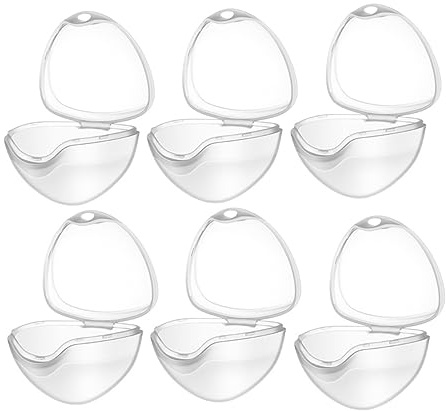 Toyvian Lot De 6 Étuis À Tétines Pour Bébé Et Porte-jouets Pour À Langer Boîte À Tétines