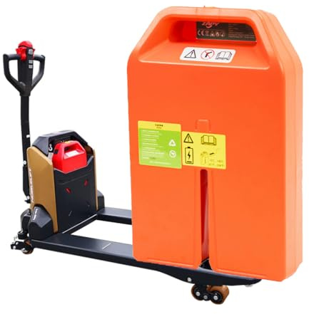 HJGHY 24V/48V Akku für Elektrohubwagen, 48V 20Ah/36Ah LiFePO4 Lithium-Akku mit Griff für Gabelstapler PTE15N/PTE20N/CLG2015L,Pte20n 48v20ah