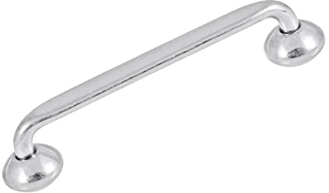 Monster Piercing 24MM - Länge 14G (1,6 MM) G23 Grad Titan Surface Bar mit Rugby-Ball Surface Piercing