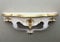 artissimo Barock Konsole Wandkonsole/Spiegelkonsolen/Wandregal 45 x 21 ANTIK Weiß Gold