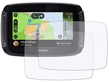 Speedo Angels Armaturenbrett Tacho Displayschutzfolie for TOMTOM RIDER 500/550 2 x Entspiegelt