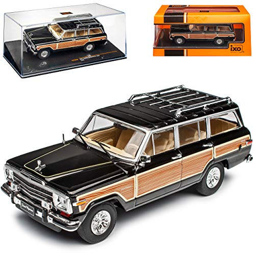 Jeep Grand Wagoneer 4WD Schwarz 1963-1993 1/43 IXO Modell Auto