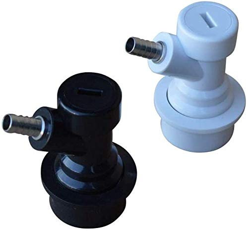 Namvo Un par de cerraduras de bola Corny Keg separadas + 2 barras de conector para barril de cerveza, para Cornelius Kegs
