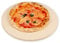 ROCKSHEAT 33 x 1.5cm 13 Round Pizza Stone, Cordierite Pizza Stone for Oven Grill BBQ, Food Grade Baking Stone for Pizza and Bread, Outdoor Pizza Accessories for Grilling