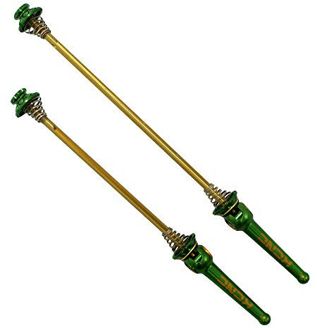KCNC Axle Hub Spieß QR Road Titan Achse Grün KQR05-001GR, SK2178-T