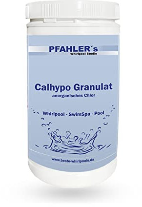 Calhypo Chlorgranulat für Pool, Whirlpool, Swim Spa. anorganisches Chlor-Granulat
