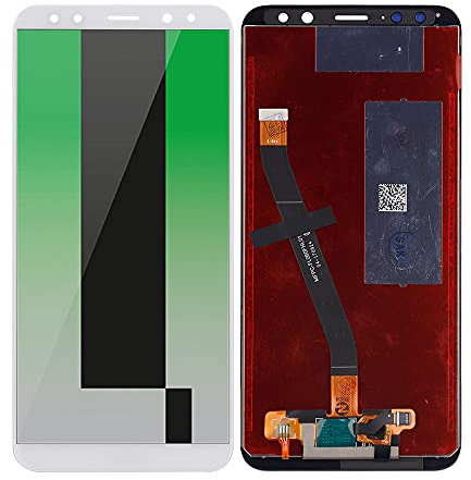 SwarKing Pantalla LCD compatible con Huawei Mate 10 Lite (color blanco sin marco) piezas de repuesto con herramientas gratuitas